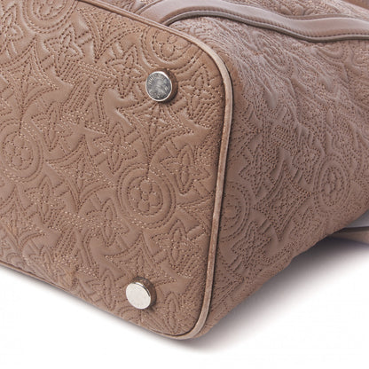 Louis Vuitton Monogram Lambskin Antheia IXIA MM Olive 4 of 7