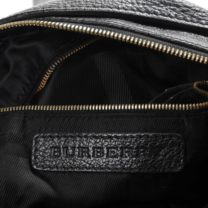 Burberry Buffalo Leather East West Tote Black 9 of 9