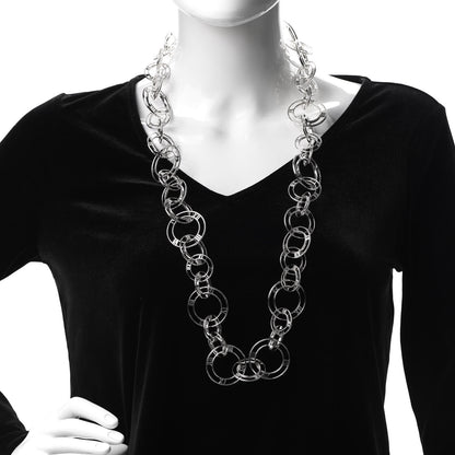 Tiffany Sterling Silver Atlas Link Necklace 2 of 5