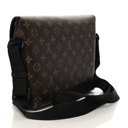 Louis Vuitton Monogram Macassar Magnetic Messenger 3 of 9