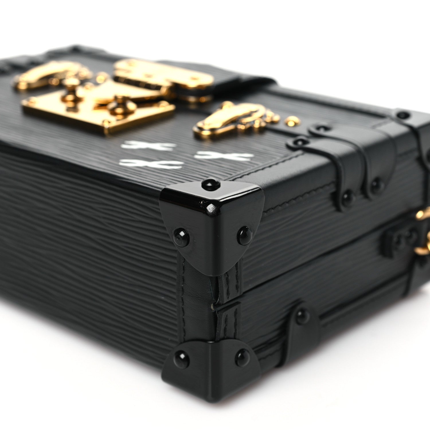 Louis Vuitton Epi Petite Malle Black 9 of 10