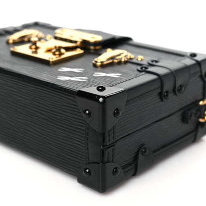 Louis Vuitton Epi Petite Malle Black 9 of 10