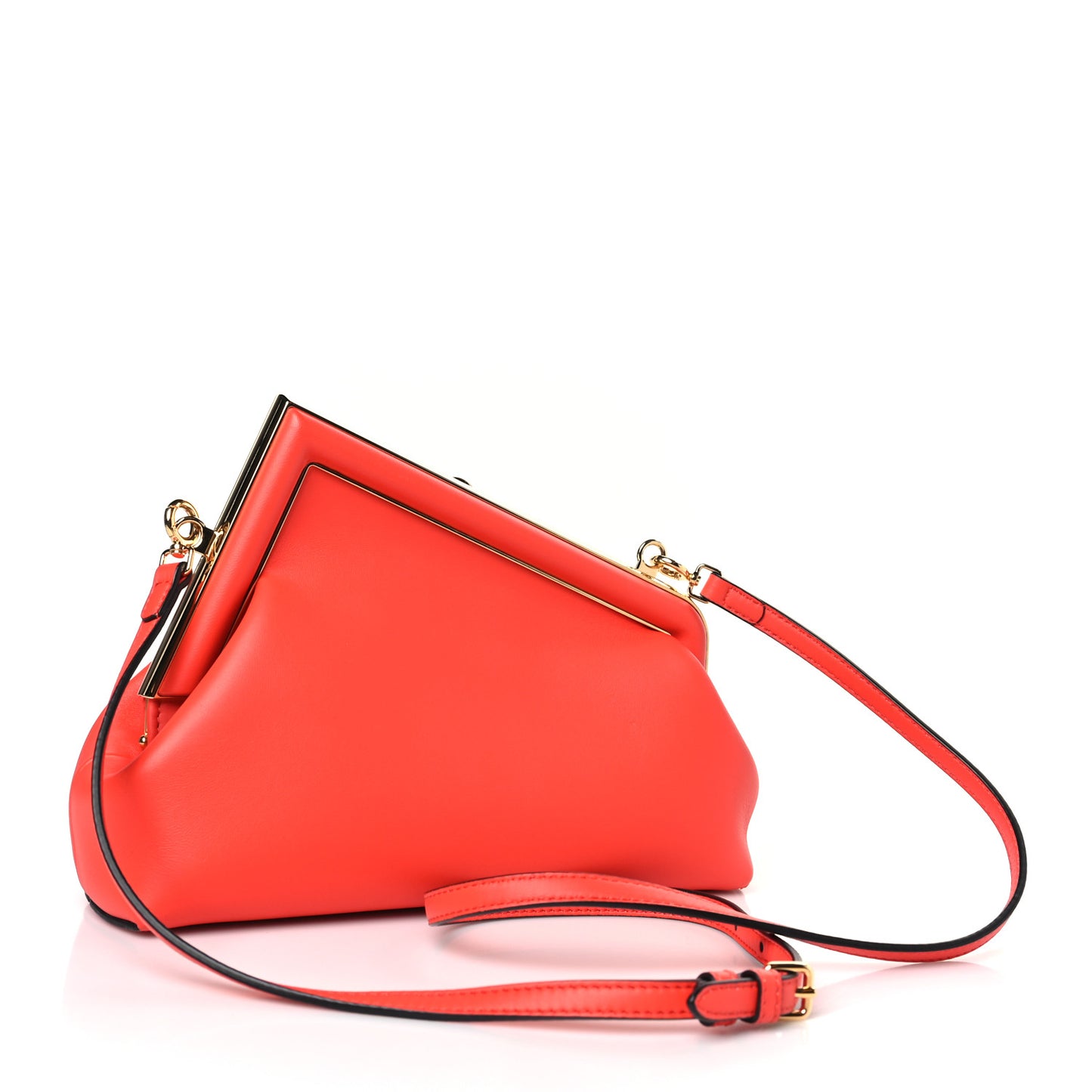 Shiny Nappa Small Fendi First Tulipano