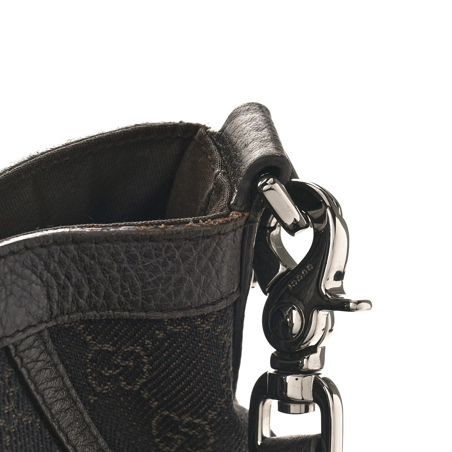 Gucci Monogram Medium Abbey Convertible Tote Dark Brown 15 of 18