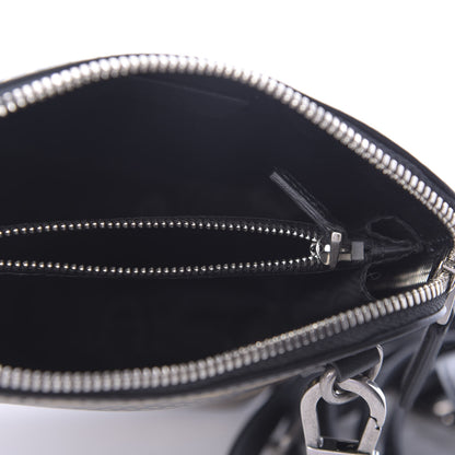 Gucci X SEGA Calfskin GUCCY Stars Mini Dome Shoulder Bag Black Gold 5 of 10