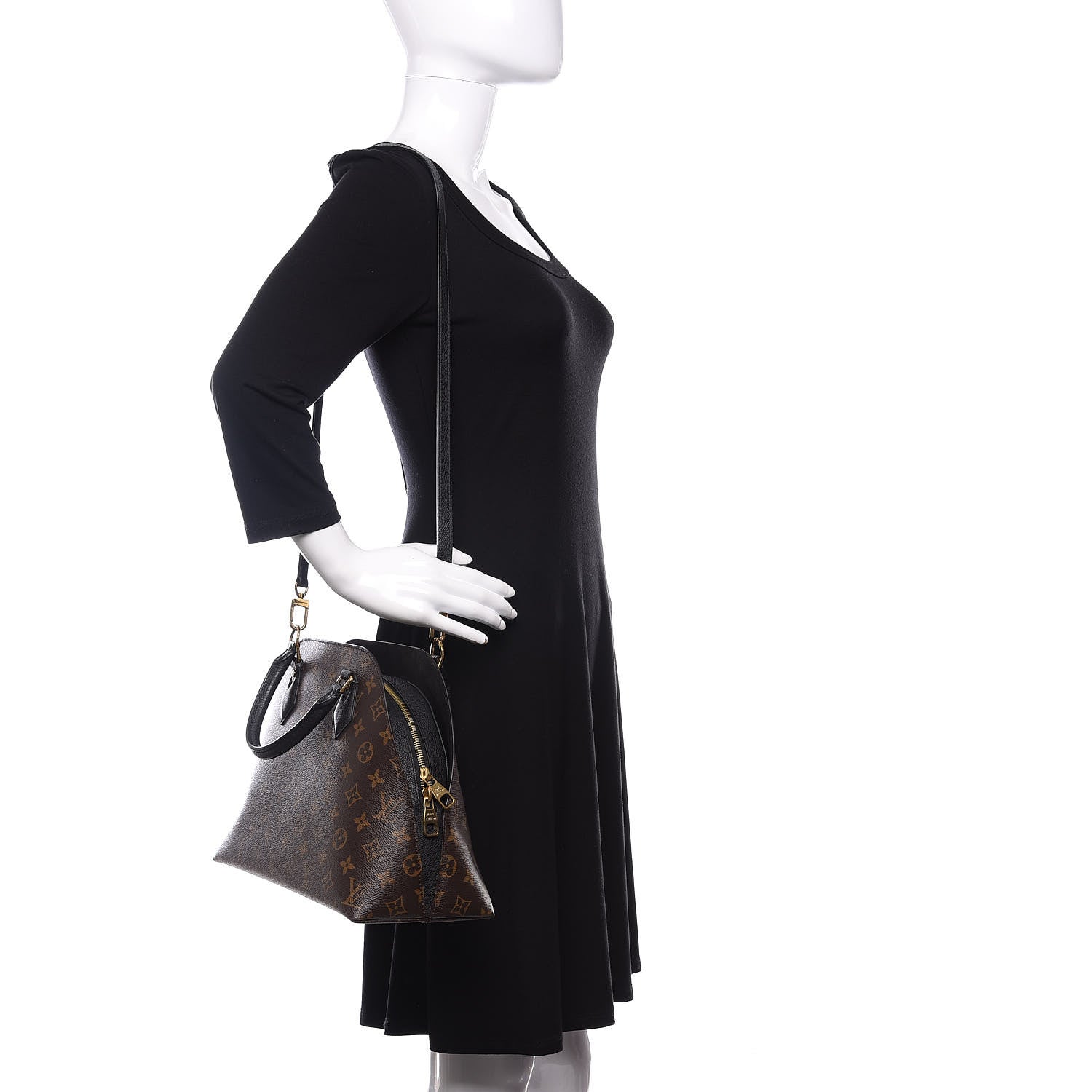 Louis Vuitton Monogram Alma BNB Black 2 of 10