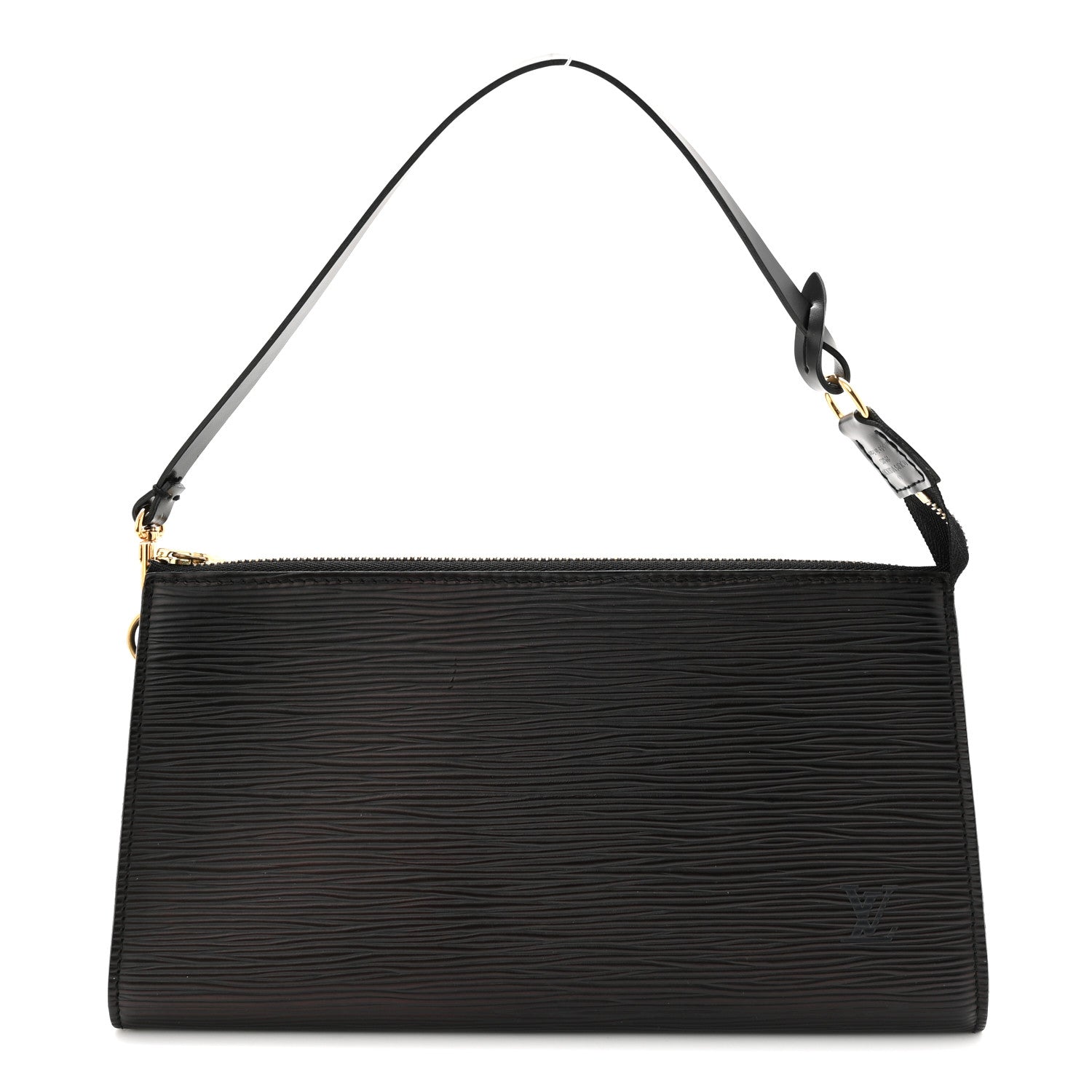 Louis Vuitton Epi Pochette Accessories 24 Black 1 of 10