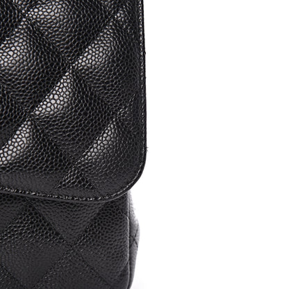Chanel Caviar Quilted Jumbo Double Flap Black 12 of 15