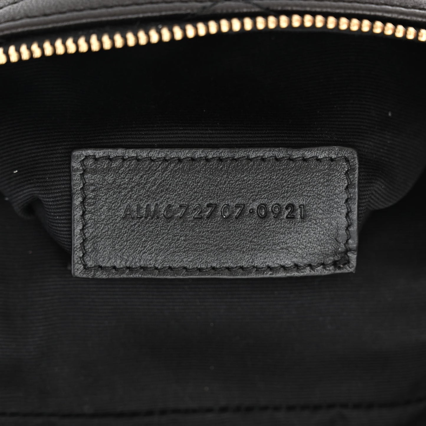 Lambskin Quilted Binocular Case Black