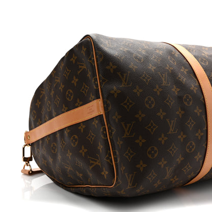 Louis Vuitton Monogram Keepall Bandouliere 55 8 of 13