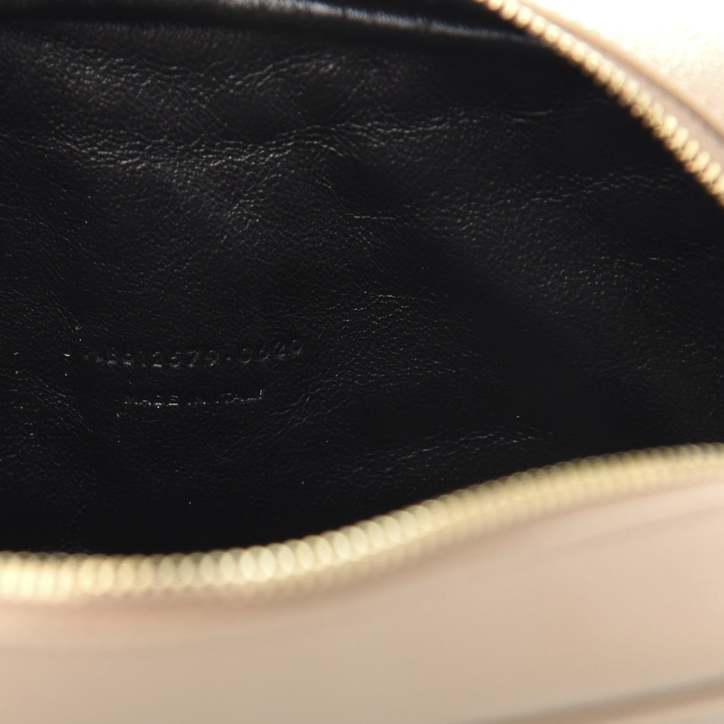 Grain De Poudre Matelasse Monogram Mini Lou Camera Bag Dark Beige