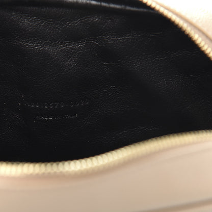 Saint Laurent Grain De Poudre Matelasse Monogram Mini Lou Camera Bag Dark Beige 7 of 11