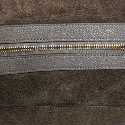 Celine Soft Grained Calfskin Small Belt Cabas Phantom Taupe 6 of 9