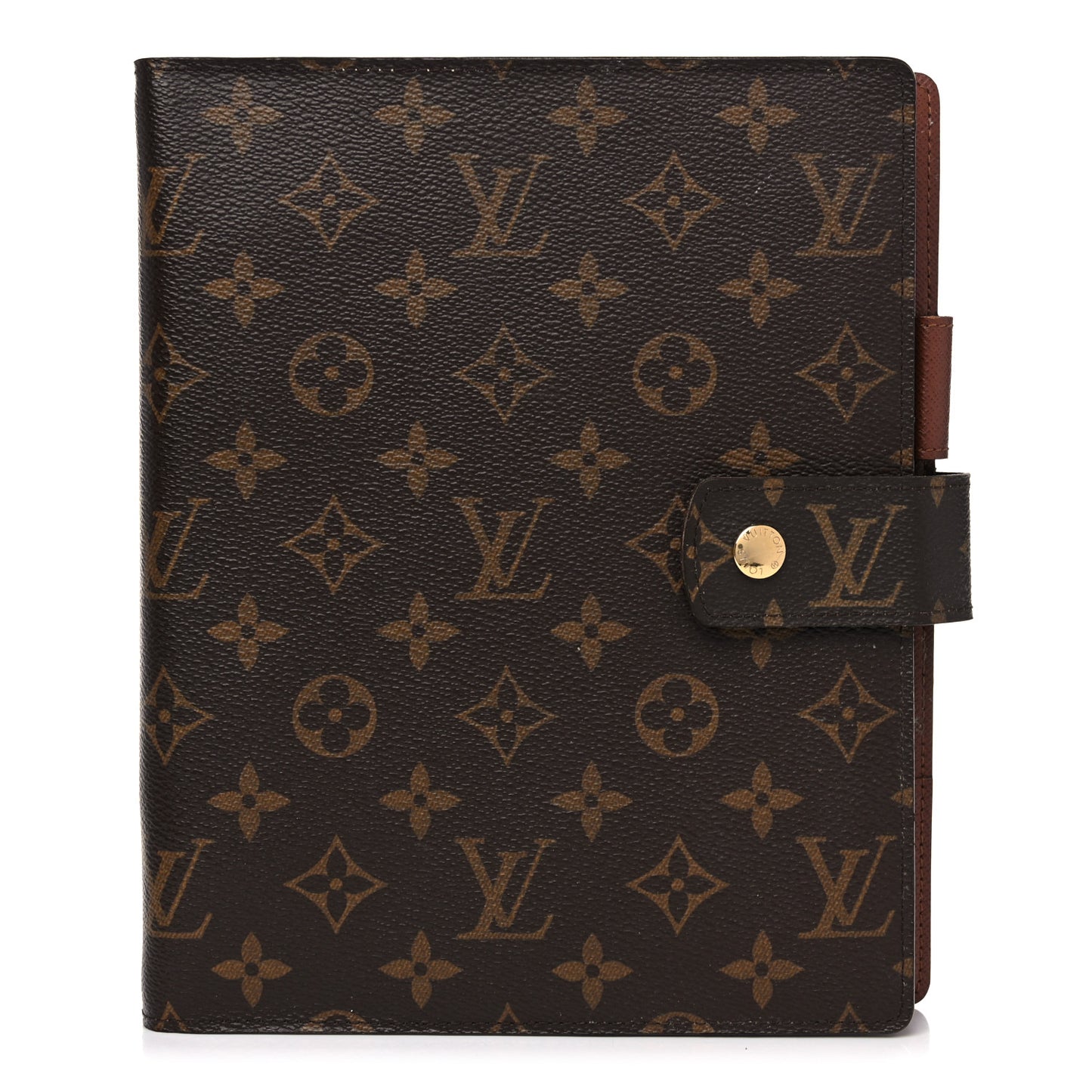 Monogram Large Ring Agenda Cover