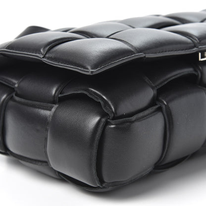 Bottega Veneta Nappa Maxi Intreccio Padded Cassette Crossbody Bag Black 5 of 9