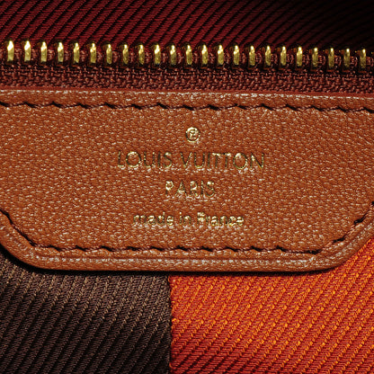 Louis Vuitton Monogram Stripes Medium Bag Bordeaux 6 of 8