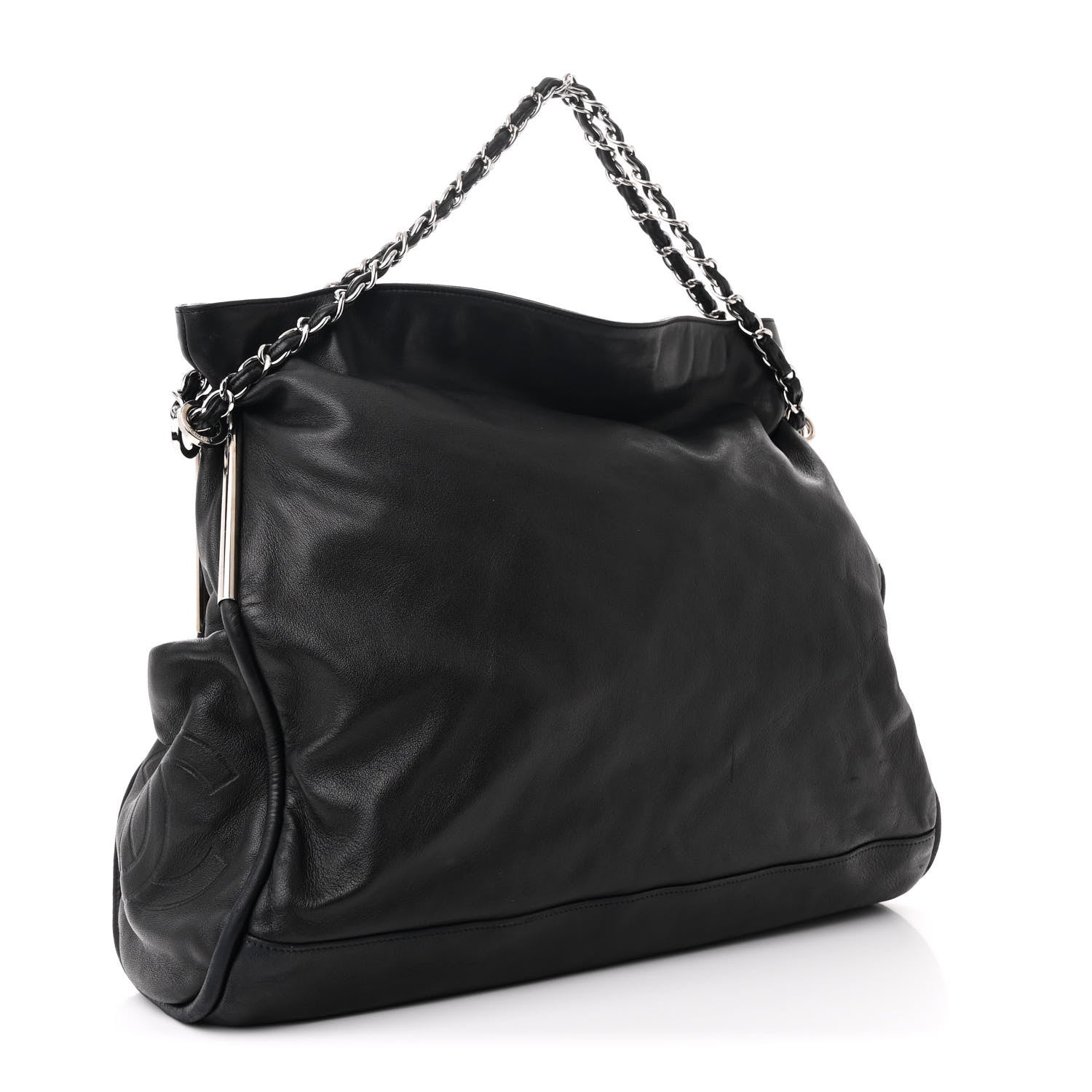 Chanel Lambskin Large Ultimate Soft Tote Black 3 of 10