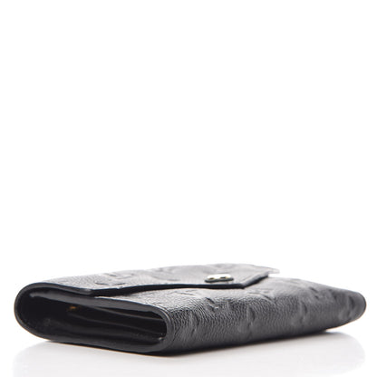 Louis Vuitton Empreinte Compact Curieuse Wallet Black 4 of 8