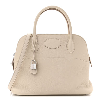 Hermes Taurillon Clemence Bolide 31 Craie 1 of 11