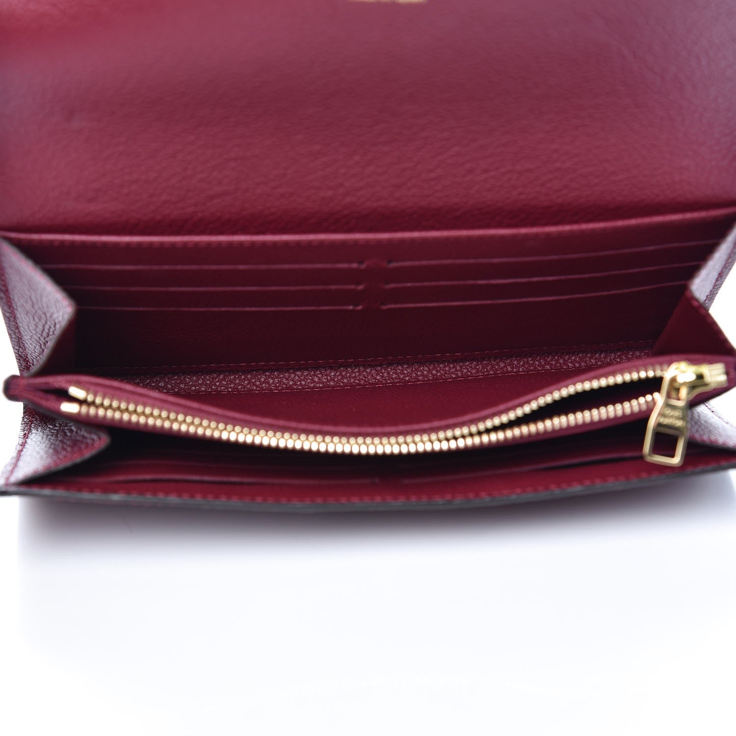 Louis Vuitton Empreinte Sarah Wallet Raisin 5 of 8