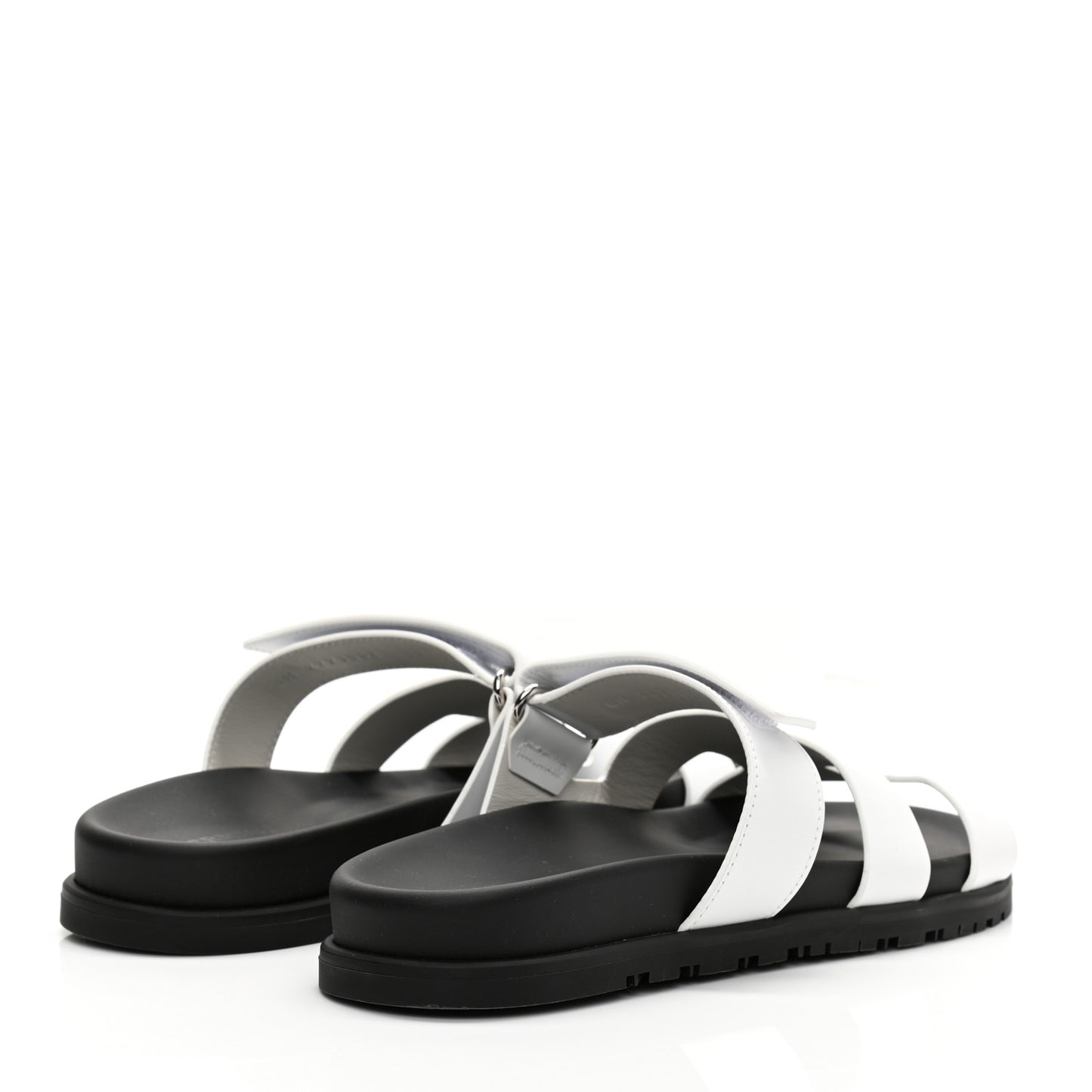 Calfskin Womens Chypre Sandals 39 White
