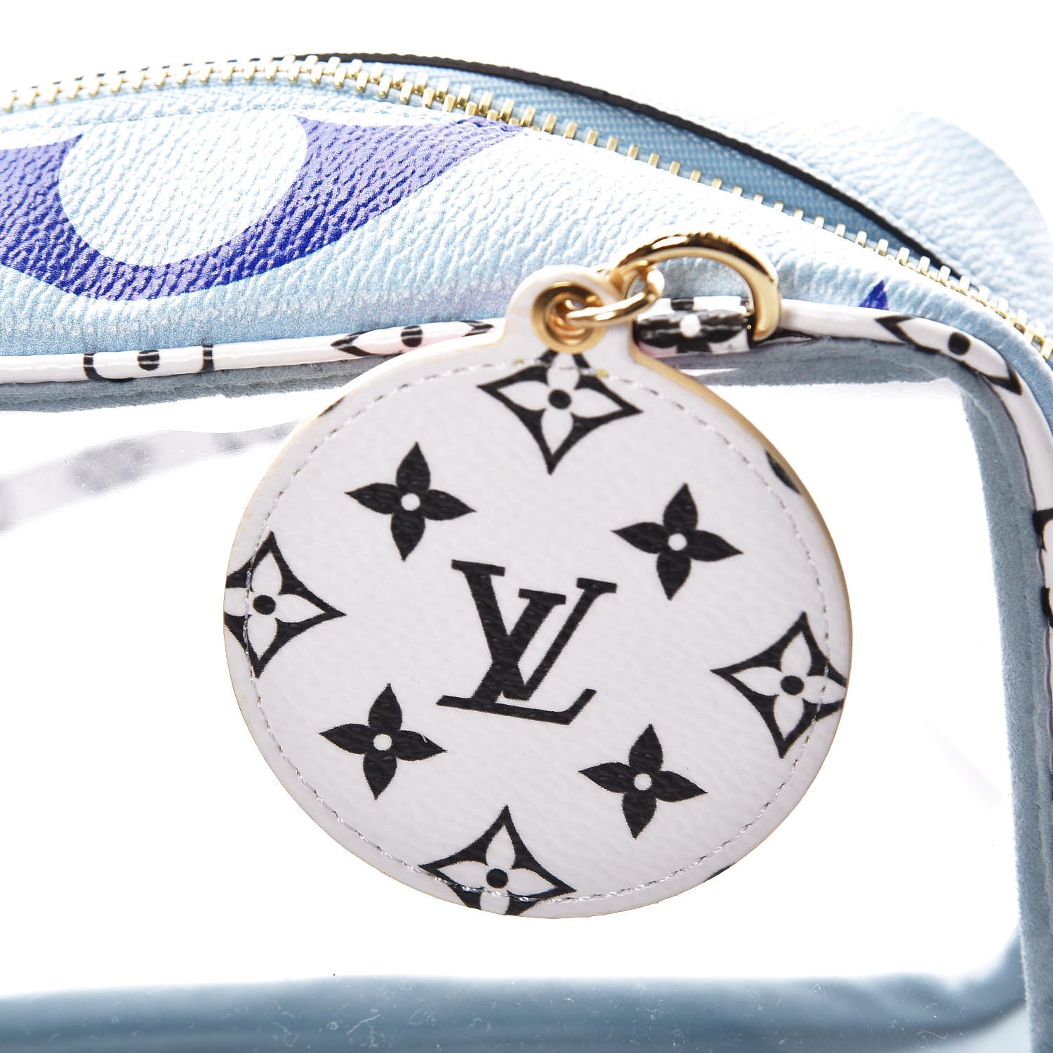 Louis Vuitton Monogram Giant Portofino Beach Pouch Blue 7 of 7