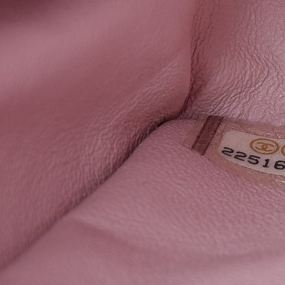 Chanel Tweed Zip Tote Pink White 6 of 12