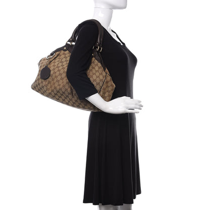 Gucci Monogram Medium Sukey Tote Dark Brown 2 of 24