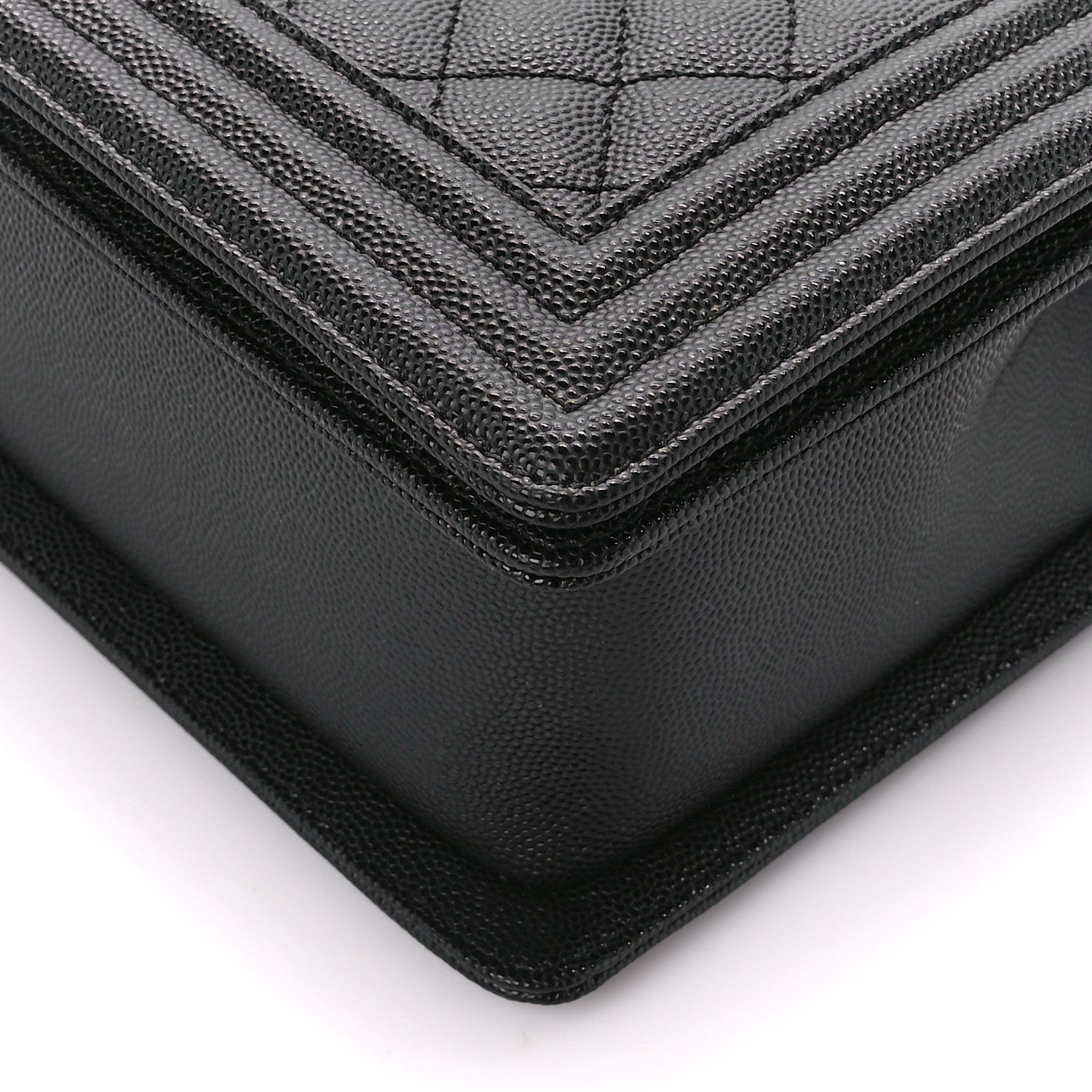 Chanel Caviar Quilted New Medium Boy Flap Black 10 of 11