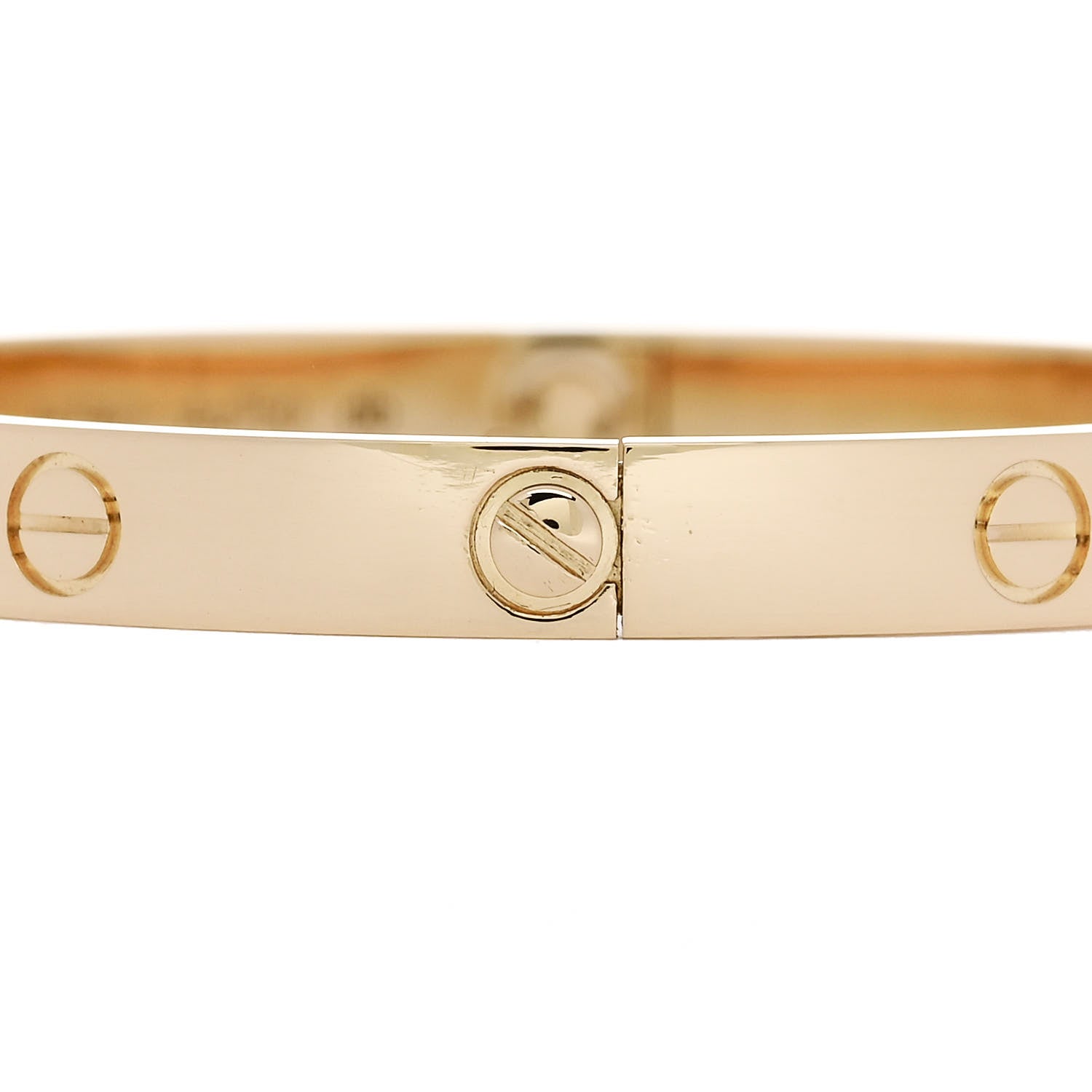 Cartier 18K Yellow Gold LOVE Bracelet 18 5 of 9