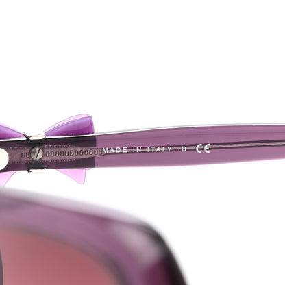 Chanel Acetate CC Bow Sunglasses 5171 Purple 6 of 9