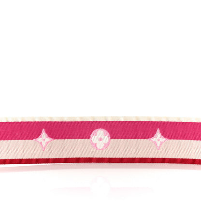 Louis Vuitton Jacquard Speedy Bandouliere 20 Shoulder Strap Fuchsia 5 of 7