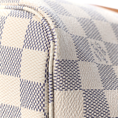Louis Vuitton Damier Azur Neo Neverfull MM Rose Ballerine 16 of 16