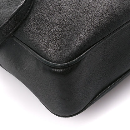 Saint Laurent Lambskin Monogram Lou Camera Bag Black 9 of 12