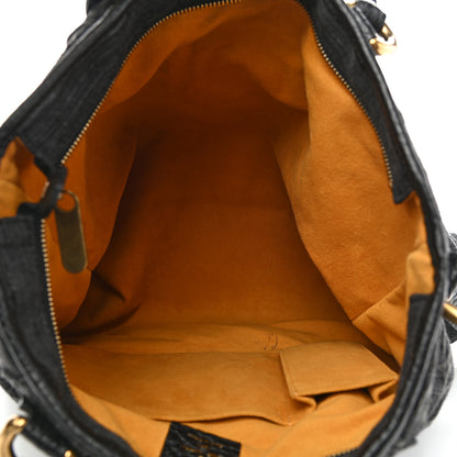 Louis Vuitton Denim Neo Cabby MM Black 5 of 9