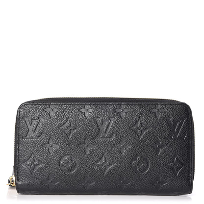 Louis Vuitton Empreinte Zippy Wallet Black 1 of 7