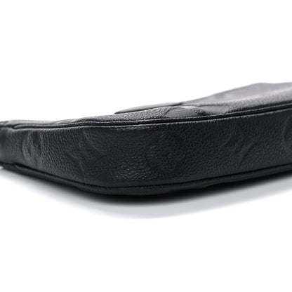 Louis Vuitton Empreinte Monogram Giant Multi Pochette Accessories Mini Pochette Black 7 of 9
