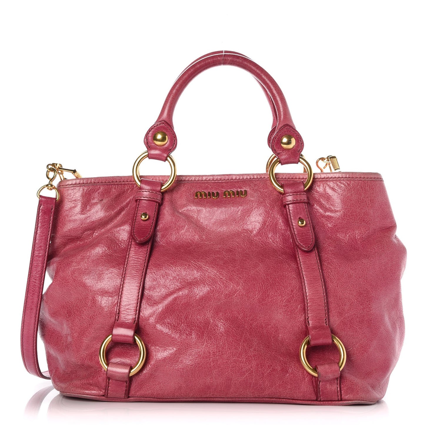 Vitello Lux Tote Pink