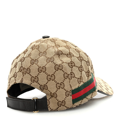 Gucci Monogram Web Baseball Hat M Beige Cocoa 4 of 11