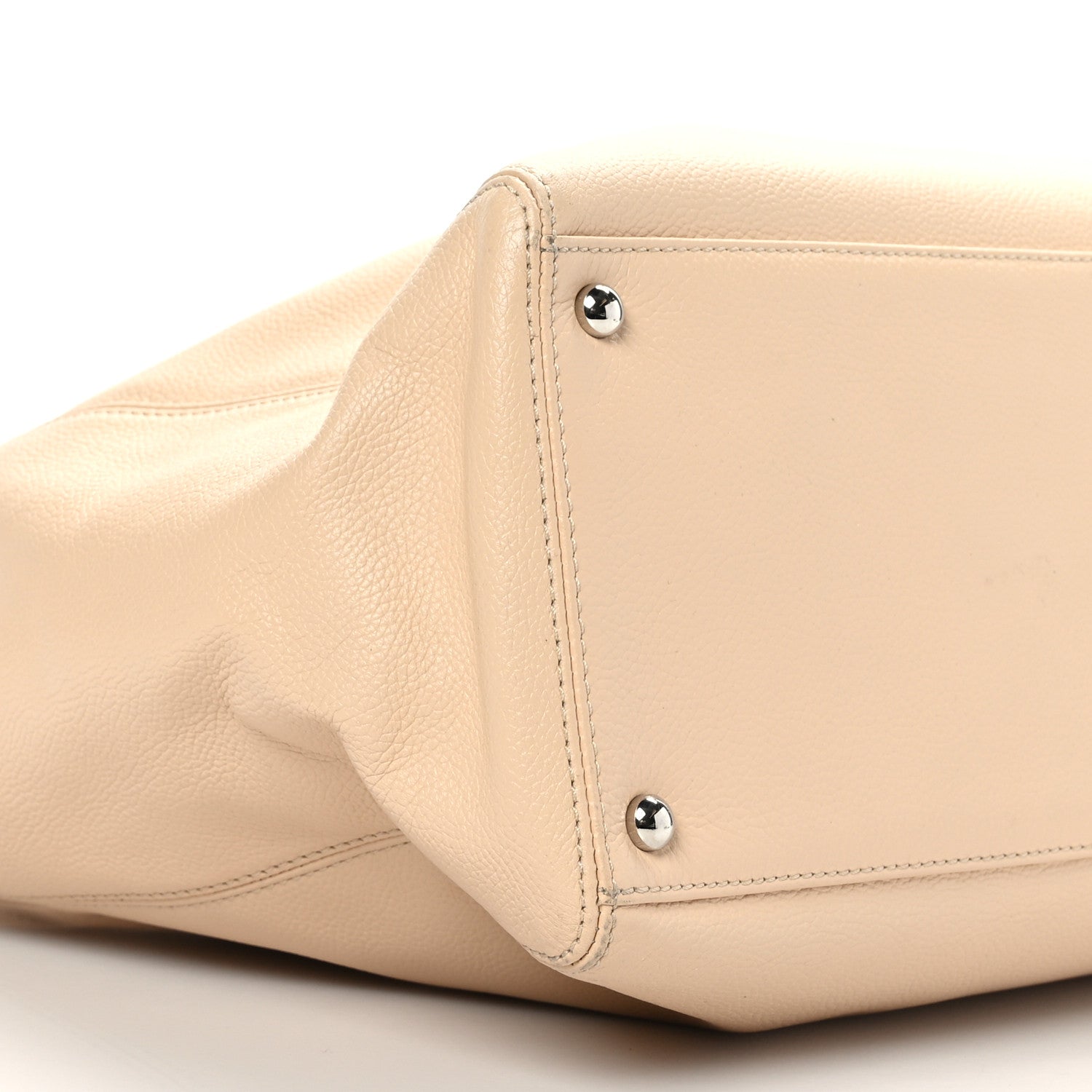 Chanel Calfskin Cerf Executive Shopper Tote Beige 7 of 8