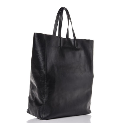 Celine Smooth Lambskin Vertical Cabas Black 3 of 9