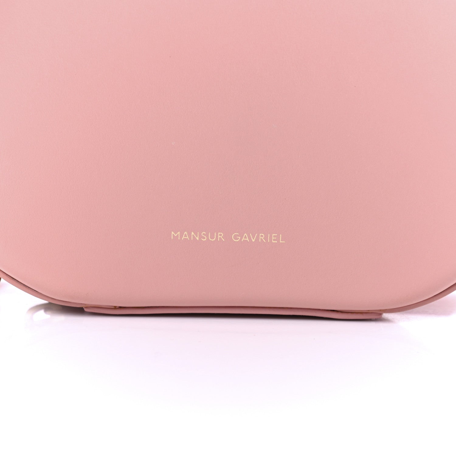 Mansur Gavriel Calfskin Circle Crossbody Bag Light Pink 7 of 12