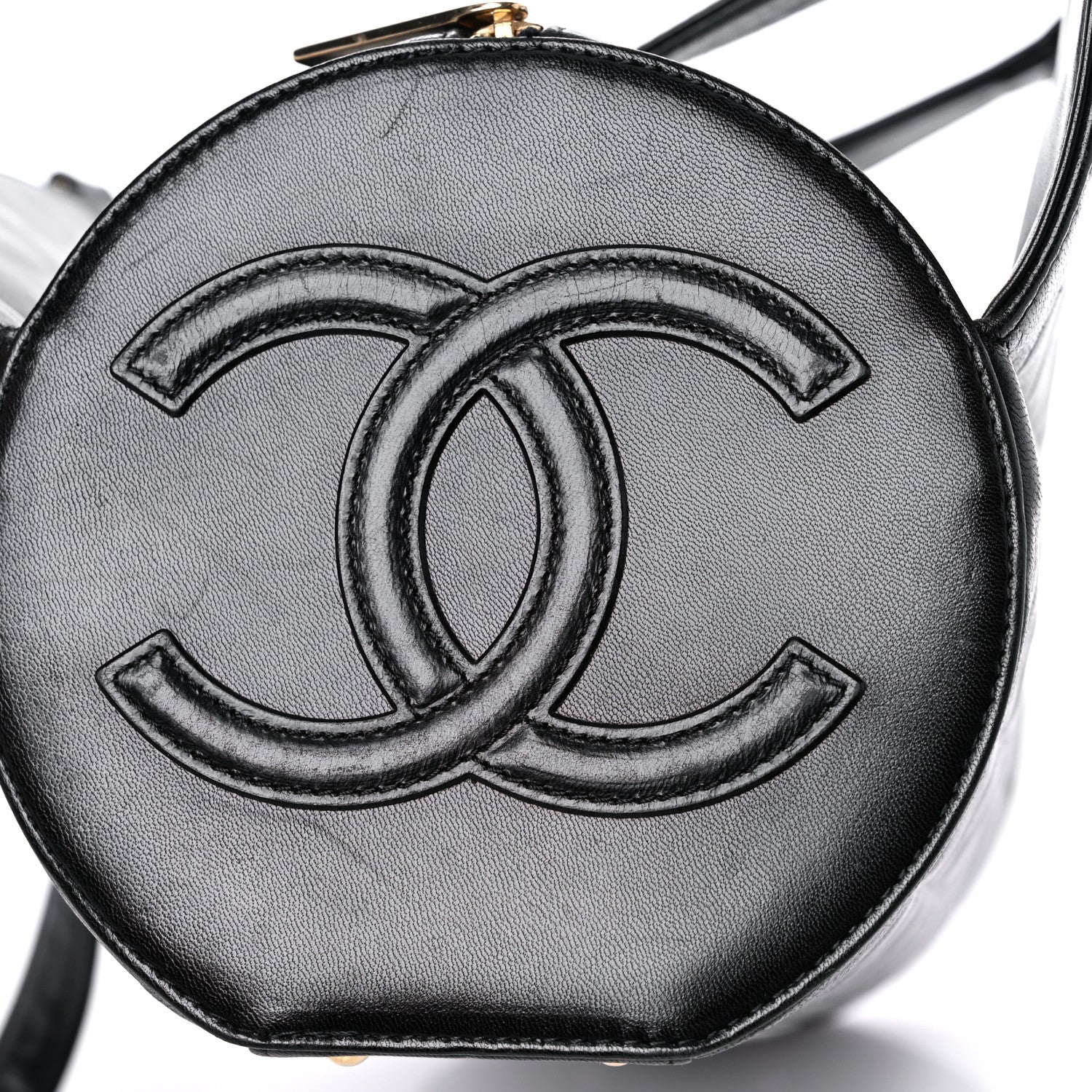Chanel Lambskin Chocolate Bar Quilted Bag Black 19 of 24