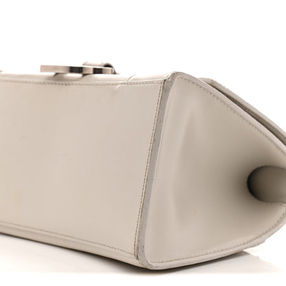 Balenciaga Shiny Box Calfskin Small Hourglass Top Handle Bag Chalky White 11 of 18