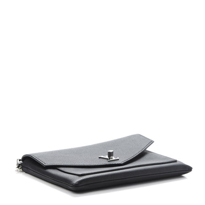 Louis Vuitton Soft Calfskin My Lockme Pochette Black 3 of 11