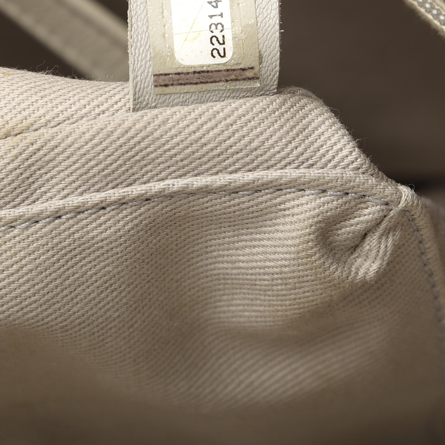 Chanel Glazed Calfskin Small Deauville Tote Ivory 7 of 12