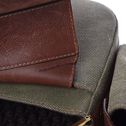 Christian Dior Canvas Calfskin Street Chic Columbus Ave Green 8 of 13