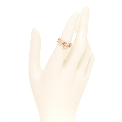 Hermes 18K Rose Gold PM Collier De Chien Ring 50 5.25 2 of 5