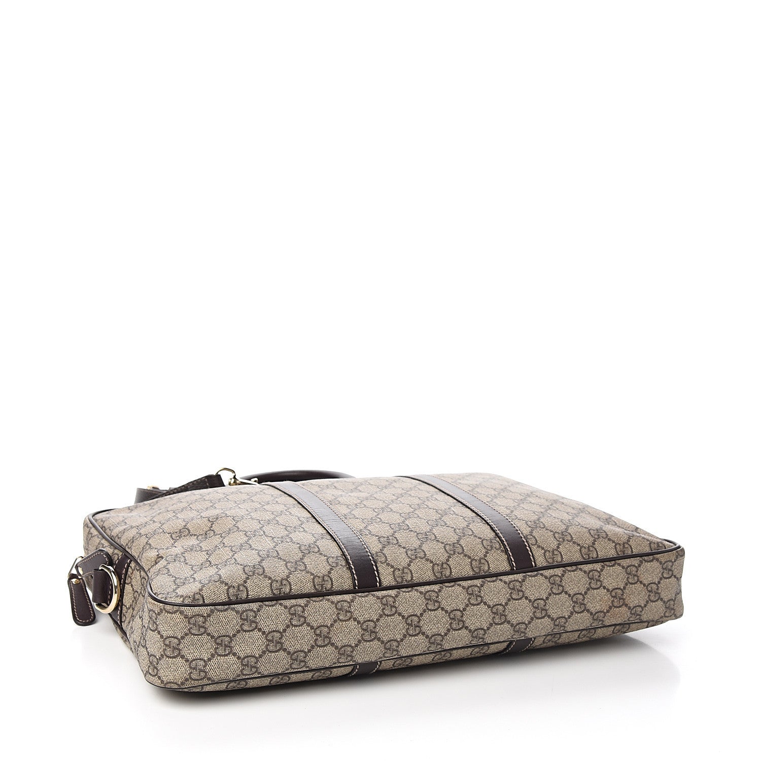 Gucci GG Plus Monogram Briefcase Dark Brown 3 of 11