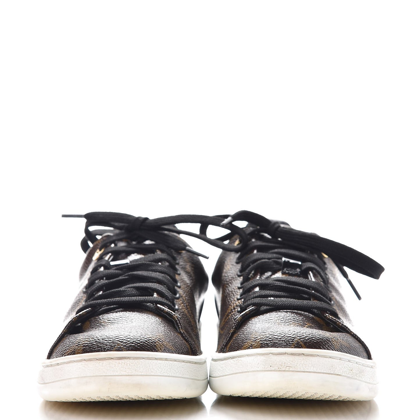 Patent Monogram Frontrow Sneakers 38